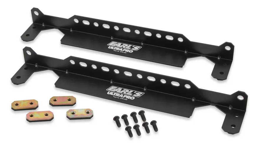 Earl's Performance 400ERL, Oil Cooler Mounting Brackets for UltraPro Wide Coolers