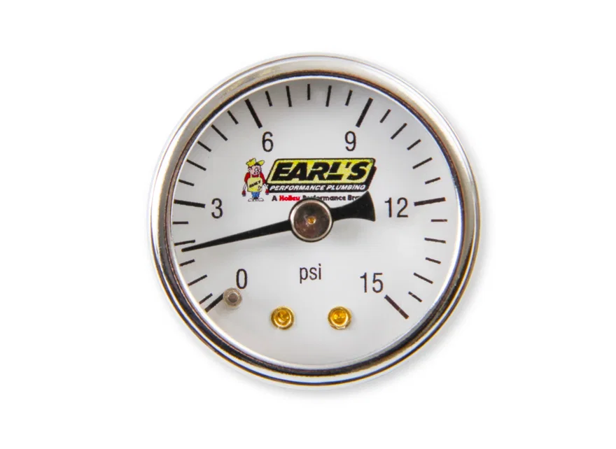 Earl's Performance 100195ERL, Fuel Pressure Gauge