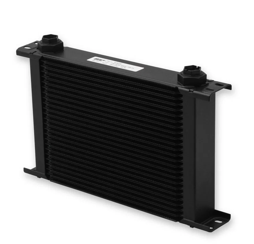 Earl's Performance 425ERL, UltraPro Oil Cooler - Black - 25 Rows - Wide Cooler
