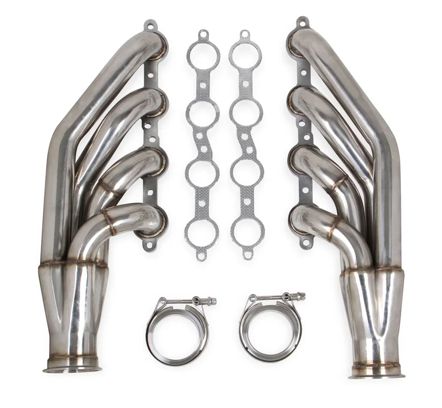FlowTech 11540FLT, LS Turbo Headers-Polished