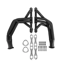 Long Tube Header - Black Paint image 1