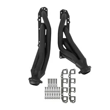 Shorty Headers - Black Painted for Dodge Ram 1500 image 1