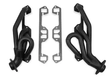Shorty Headers - Black Painted for Dodge image 1