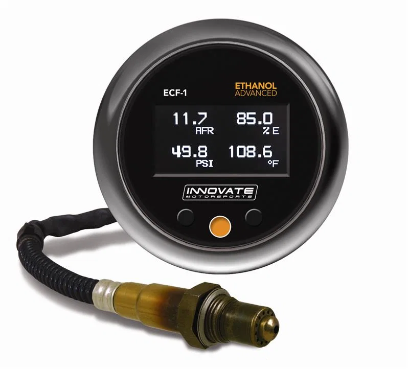 Innovate Motorsports 3903, ECF-1 (Fuel) Ethanol Advanced Complete Gauge Kit