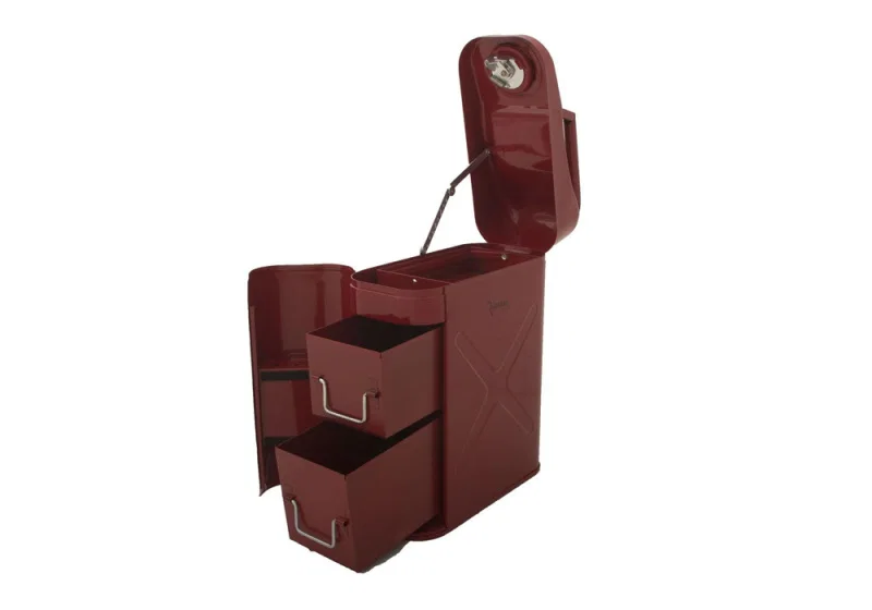 Rampage 86619, 1999-2019 Universal Trail Can Utility/Tool Box - Red
