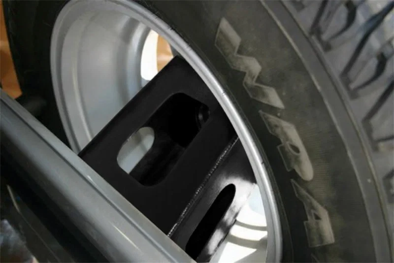 Rampage 86616, 1987-1995 Jeep Wrangler(YJ) Rear Tailgate Tire Extender - Black