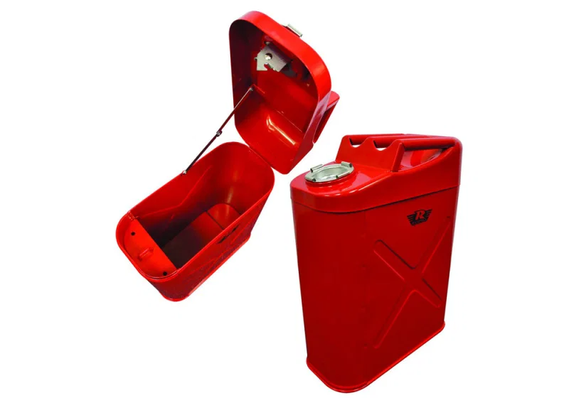 Rampage 86622, 1999-2019 Universal Trail Can Storage Box - Red