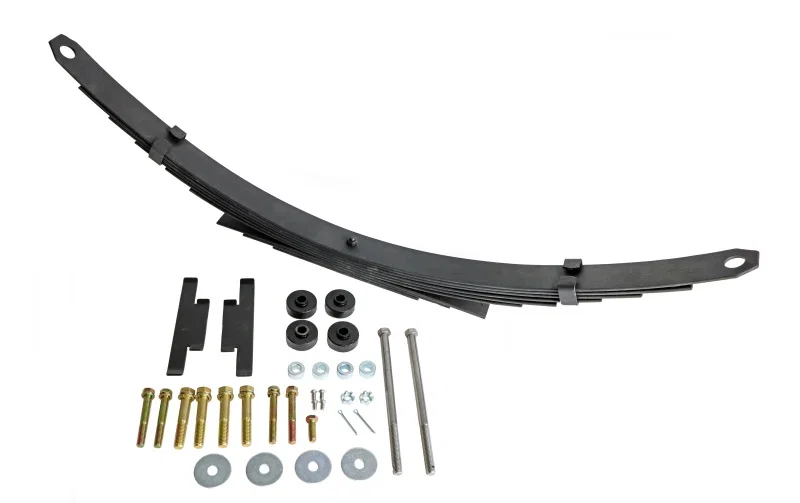 Ridetech 11534899, 63-82 Chevrolet Corvette Rear Steel Leaf Spring Kit (w/ Shims/Lowering End Links/Hardware)