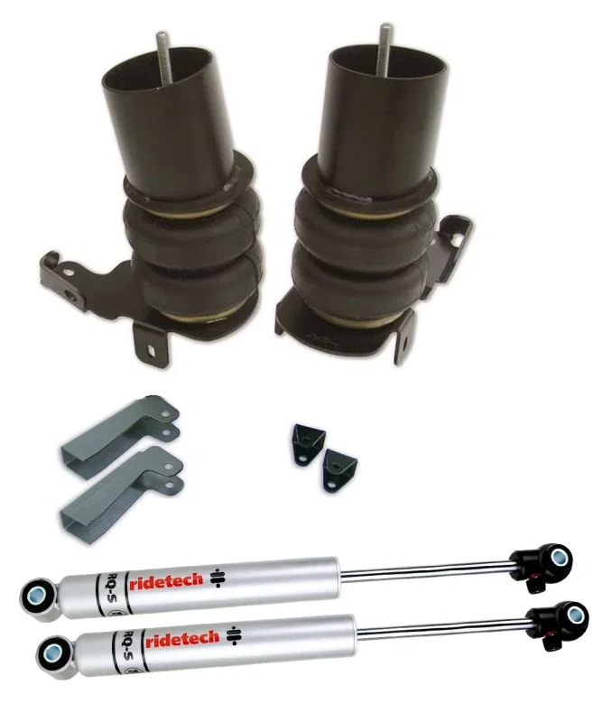 Ridetech 11281013, 65-70 Chevrolet Impala Front Coolride Kit w/ RQ-S Shocks (Use w/ Stock Arms)