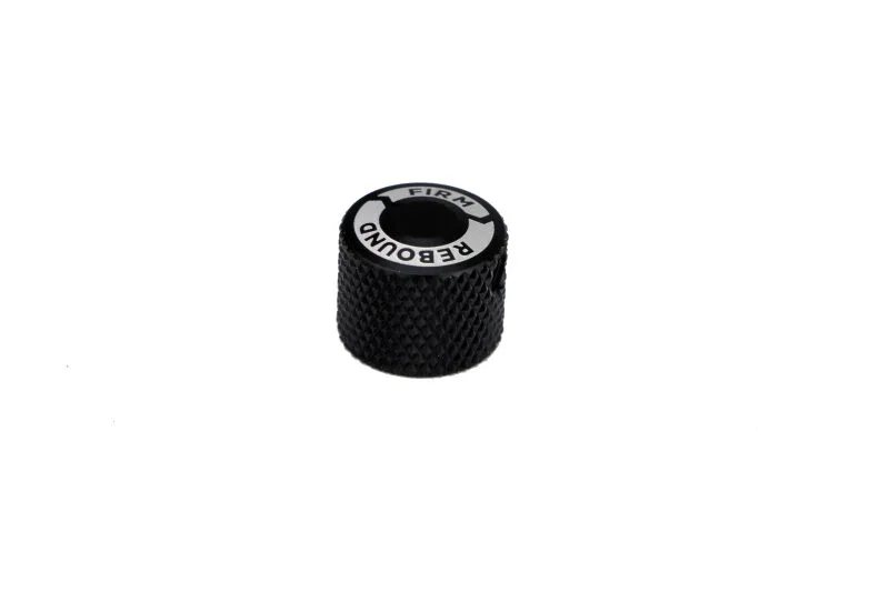 Ridetech 210-35-199-2, Short Rebound Knob for HQ Shocks - Aluminum - Black