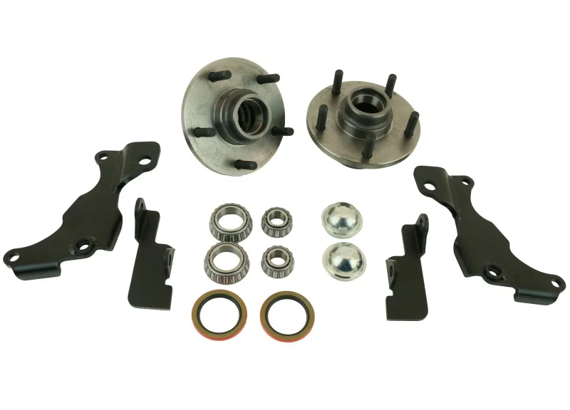 Ridetech 11529595, 65-82 Chevy Corvette Front Brake Retention Kit TruTurn