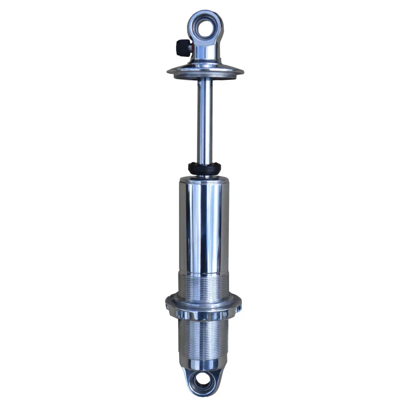 Ridetech 24149705, Polished HQ Coilover Shock Single Adjustable 4.1in Stroke / 2in Stud Mount - Single