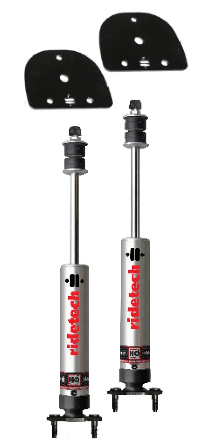 Ridetech 12099515, 64-66 Ford Mustang StreetGRIP Adjustable MonoTube Shocks Front Pair