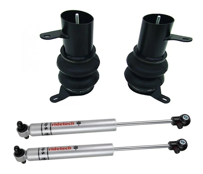 Ridetech 11054013, 58-64 Impala Rear CoolRide Air Spring & RQ-S Shock Kit (For Use With Stock Arms) for Chevrolet