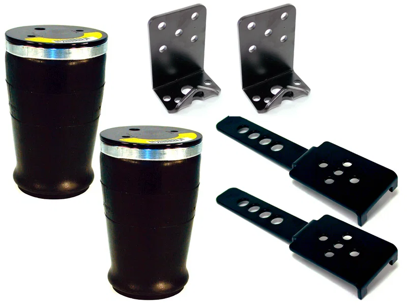 Ridetech 19003004, AIRoverLeaf 3000lb Underframe 2.5in Leaf Bracket Kit