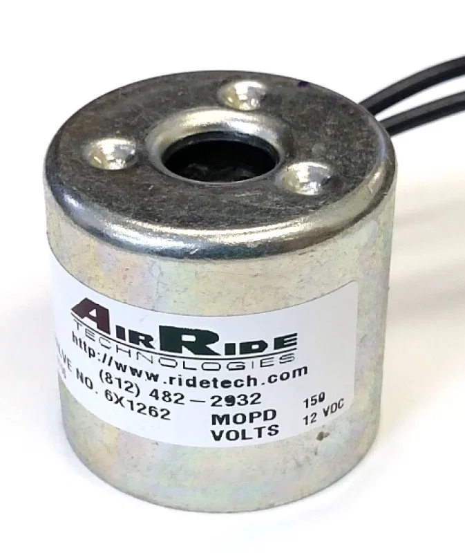 Ridetech 31931101, BigRed Valve Replacement Round Coil - Steel Cover
