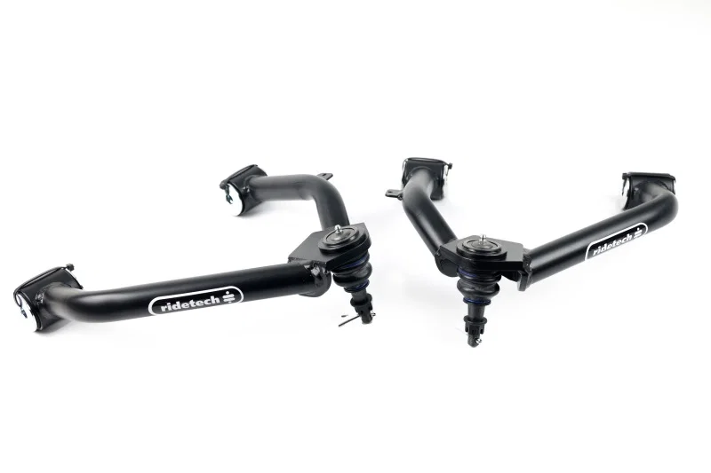 Ridetech 11713699, 14-18 Silverado 1500 Front Upper StrongArms For OE Stamped or Alu. Arms