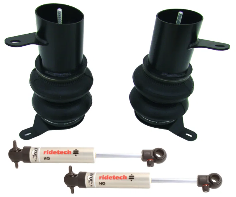 Ridetech 11054010, 58-64 Impala Rear CoolRide Air Spring & HQ Shock Kit (For Use With Stock Arms) for Chevrolet