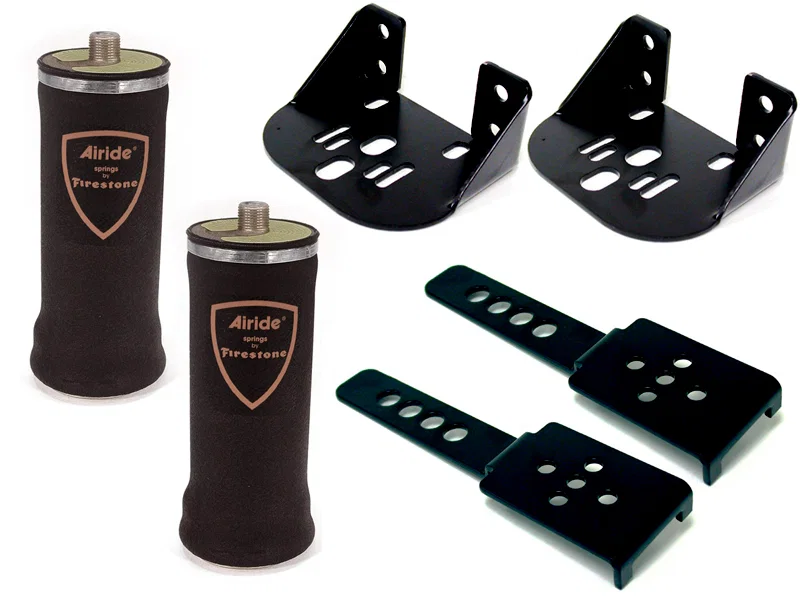 Ridetech 19002002, AIRoverLeaf 2000lb Sideframe 2.5in Leaf Bracket Kit