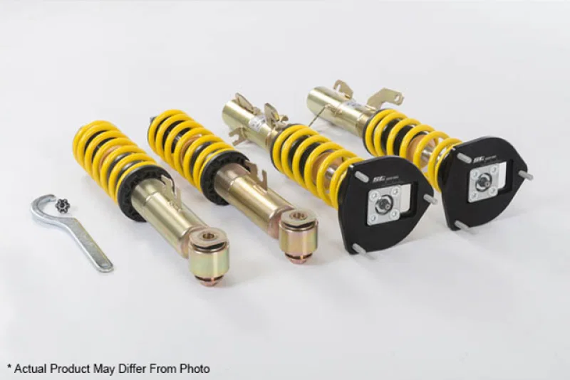 ST Suspensions 18250834, XTA Height Rebound Adjustable Coilover Kit w/ Top Mounts 15+ Honda Civic (FC) Sedan