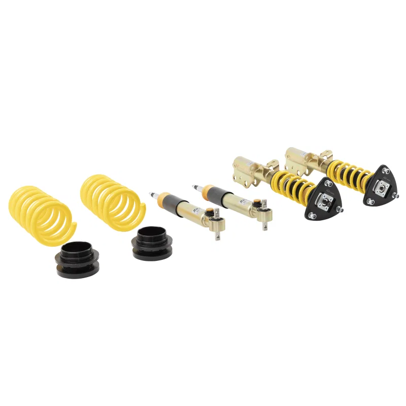 ST Suspensions 1820230865, XTA-Plus 3 Adjustable Coilovers 15-17 Ford Mustang S550