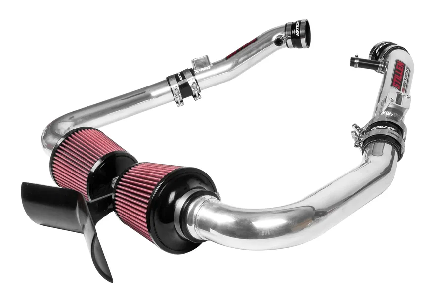 Infiniti G37 Dual Ultra Long Tube Air Intake Kit Gen 3 V36 Oil Filter For 2009-2013 Infiniti G37 Stillen