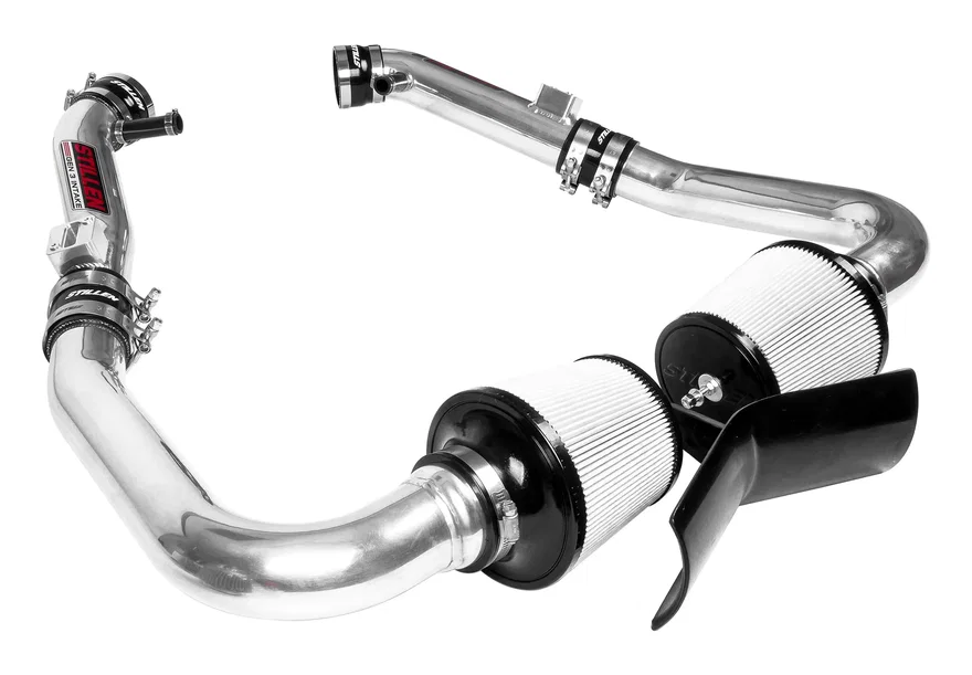 Infiniti G37/Q60 Air Intake Gen 3 Dual Ultra Long Tube w/Shield Dry Filter For 2008-2013 Infiniti G37 2014-2015 Infiniti Q60 Stillen