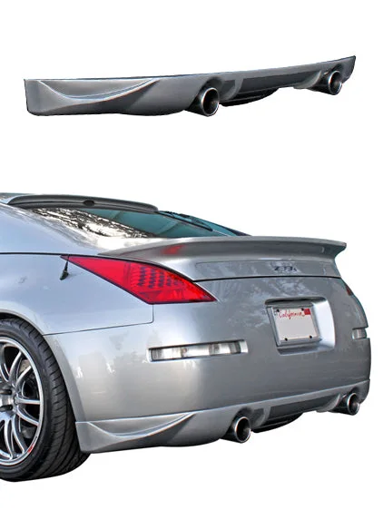 Stillen 1035018, 350Z Z33 Rear Valance Unpainted For 2003-2008 Nissan 350Z Stillen