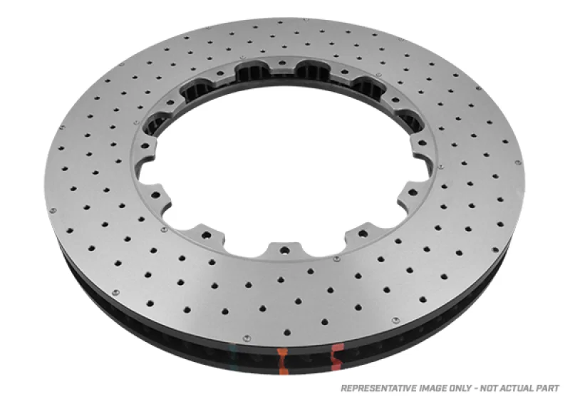 DBA DBA52778.1XD, 2007 Audi S6 Front 5000 Series Drilled Ring w/NAS Nuts