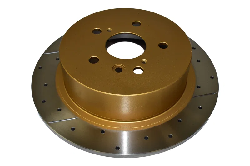 DBA DBA2735X, 08-13 Toyota Highlander Rear Drilled & Slotted Street Series Rotor