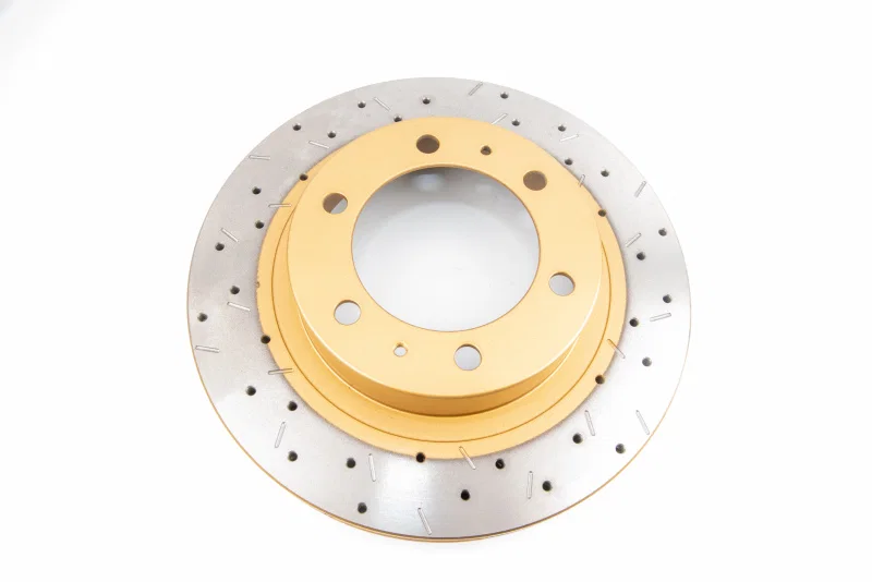 DBA DBA42716XS, 05-09 Toyota Tacoma (6 lugs) / 06+ Lexus GX470 Front Drilled & Slotted 4000 Series Rotor