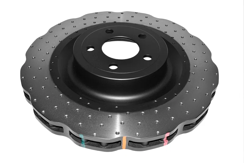 DBA DBA42166WXD, 15-20 Ford Mustang GT Perf Package (380mm Front Rotor) Front 4000 Series Cross Drilled Rotor