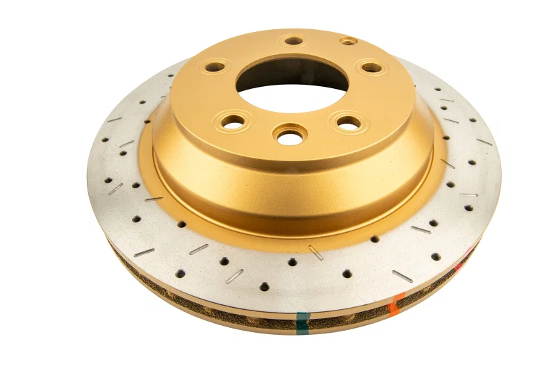 DBA DBA42245XS, 06-15 Audi Q7 Rear Drilled & Slotted 4000 Series Rotor