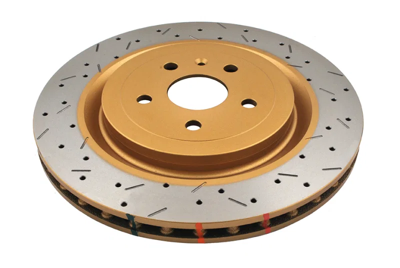 DBA DBA42605XS, 2010+ Camaro V8 SS Rear Drilled & Slotted 4000 Series Rotor