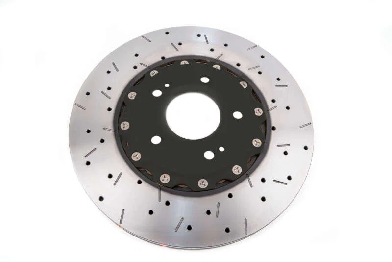 DBA DBA52218BLKXS, 00-05 Mitsubishi Evo 5/6/7/8 / 06-08 Evo 9 Black Front Drilled & Slotted 5000 Series