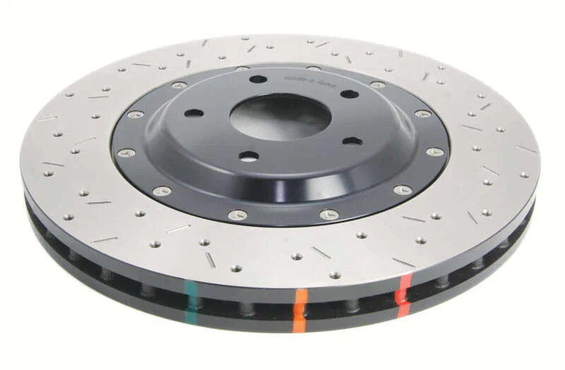 DBA DBA52992BLKXS, 05-12 Corvette C6 w/Z06 pkg Front Drilled & Slotted 5000 Series 2 Pc Rotor w/ Black Ha