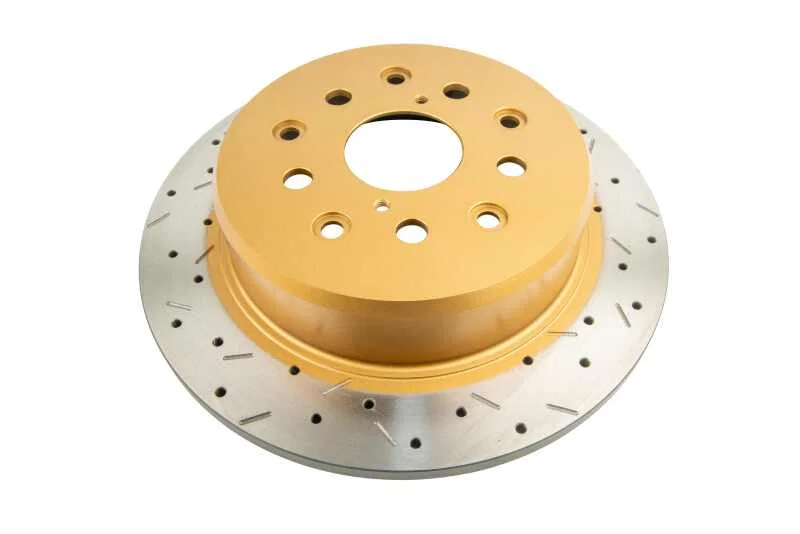 DBA DBA4749XS, 00-05 Lexus IS300 Rear Drilled & Slotted 4000 Series Rotor