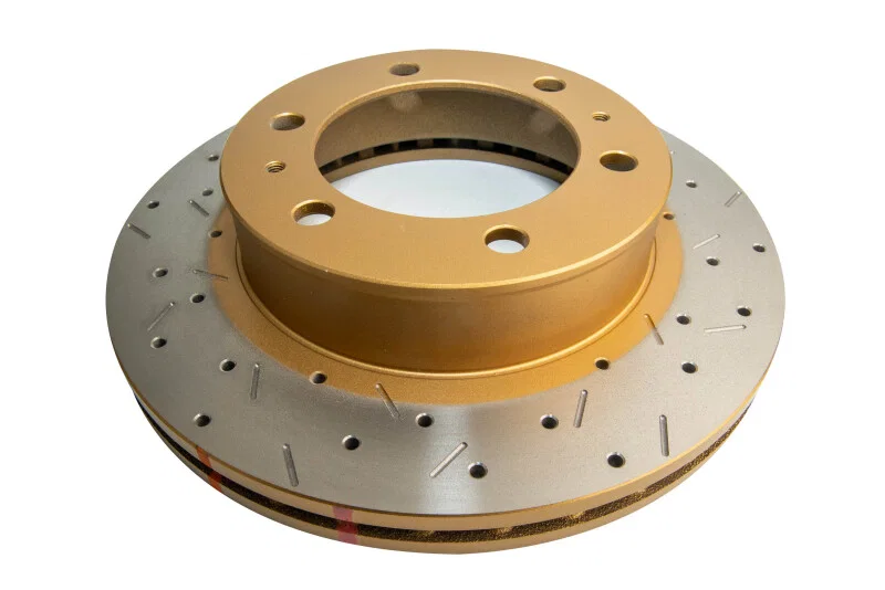 DBA DBA42714XS, 05+ Toyota 4-Runner KUN/GGN/TGN Front Drilled and Slotted 4000 Series Rotor