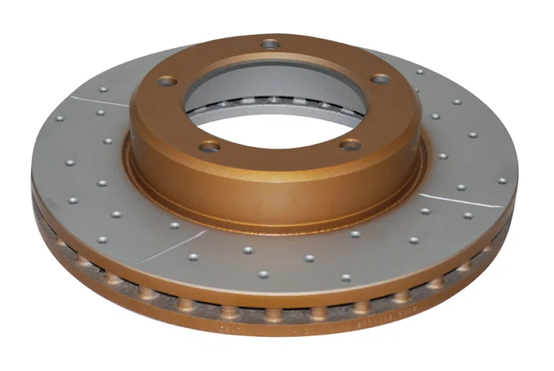 DBA DBA788X, 98-05 Lexus LX470 / 98+ Toyota LandRunner 100 Series Front Drilled & Slotted Street Series Rotor