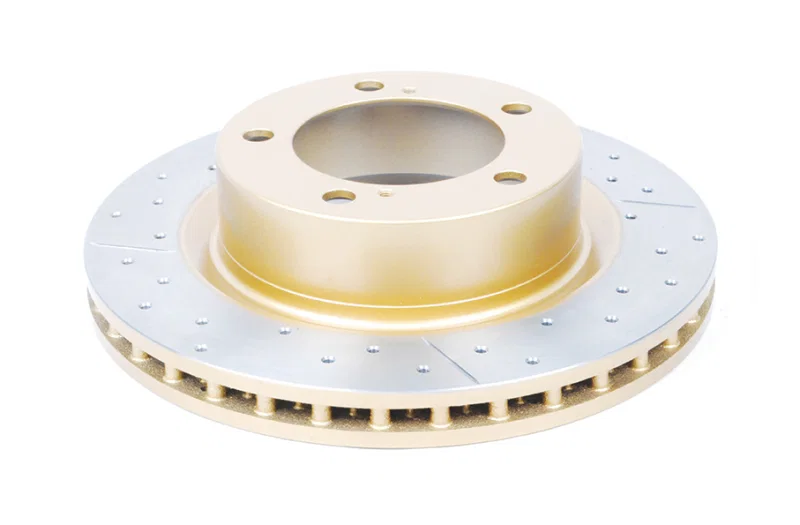 DBA DBA2736X, 09-15 Toyota Landcruiser / 10-13 Lexus GX460 Front Drilled & Slotted Street Series Rotor