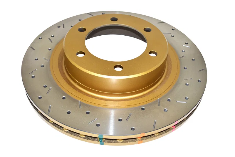 DBA DBA42700XS, Toyota Cruiser Front Drilled & Slotted 4000 Series Rotor