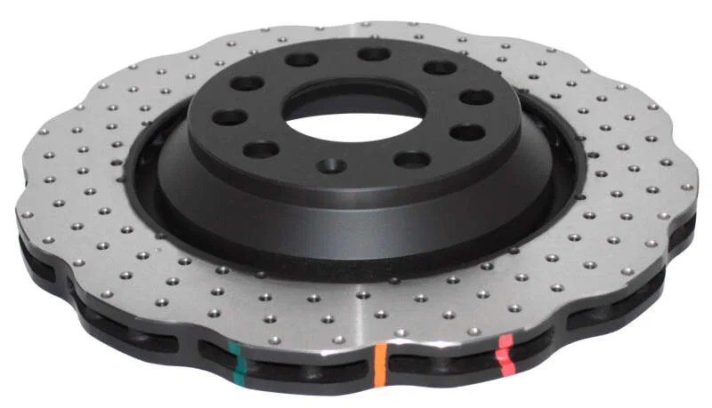 DBA DBA42809WXD, 14-21 Volkswagen GTI (w/Perf Pkg 310mm Rear Disc) Rear 4000 Series Drilled Wavy Rotor