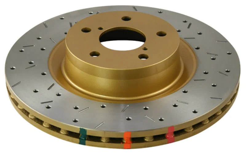 DBA DBA4528XS, 99-04 Land Rover Range Rover Front 4000 Series Drilled & Slotted Rotor