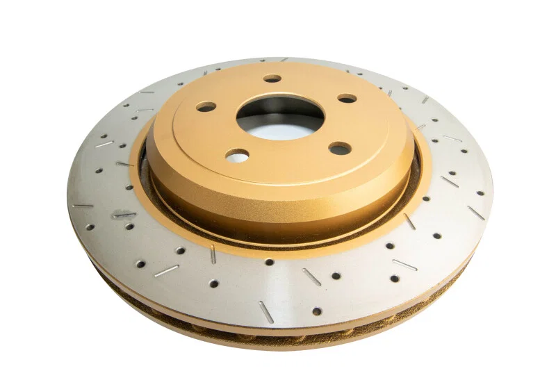 DBA DBA42633XS, 12-19 Jeep Grand Cherokee SRT8 Rear Drilled & Slotted 4000 XS Series Rotor
