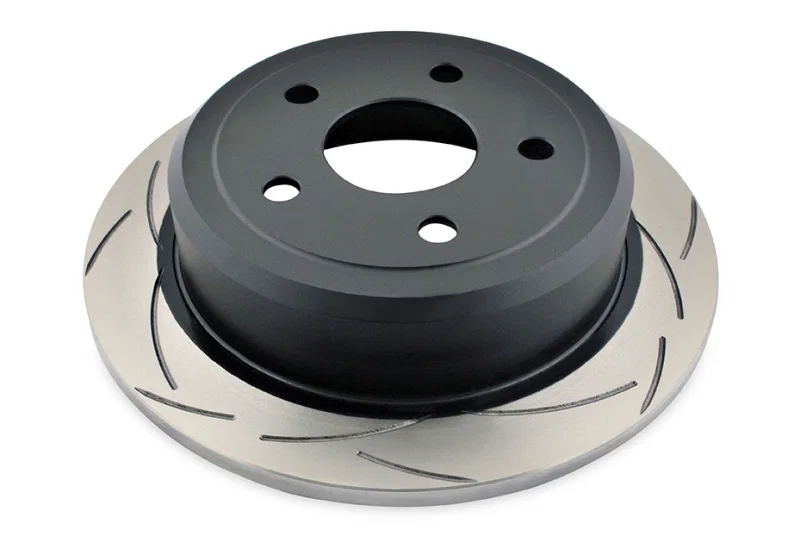 DBA DBA2537S, 07-09 Jeep Wrangler JK Rear Slotted Street Series Rotor