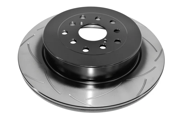 DBA DBA655S-10, 02-09 Subaru WRX / 02-07 STi 10 Stud Hole Rear Slotted Street Series Rotor