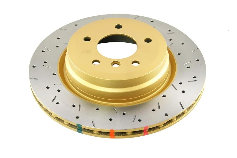 DBA DBA42859XS, 06+ BMW 335d/335i E90/91/92 Rear Drilled & Slotted 4000 Series Rotor
