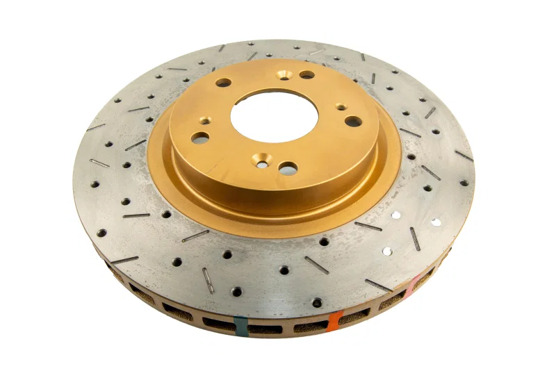 DBA DBA42500XS, 02-05 RSX (Type S) / 06-07 Civic Si 2.0L Front Drilled & Slotted 4000 Series Rotor