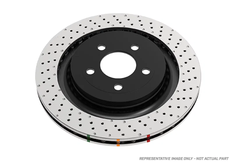 DBA DBA42281XD, 11-13 BMW 1 Series M Rear 4000 Series Drilled Rotors