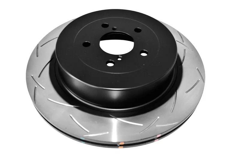 DBA DBA42657S, 98-06 WRX Upgrade to STi Calipers w/ Standard 170mm Handbrake Rear Slotted 4000 Series Rotor for Subaru Impreza